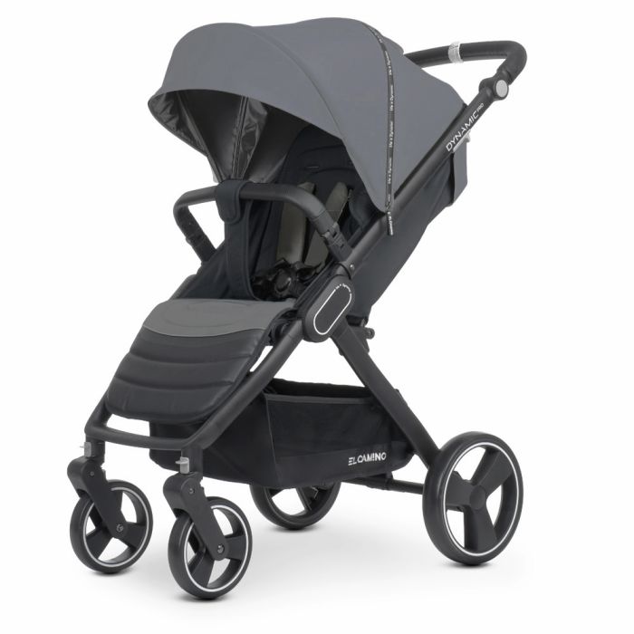 БЕЗКОШТОВНА ДОСТАВКА Коляска дитяча EL CAMINO DYNAMIC PRO (ME 1053-3 Charcoal)