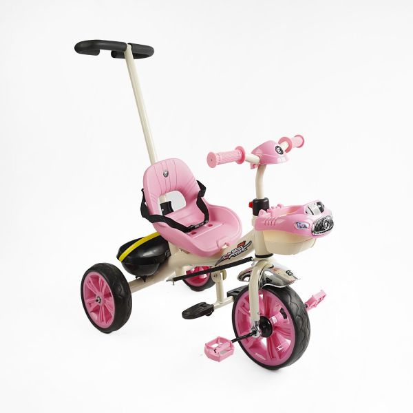Дитячий триколісний Велосипед Best Trike (BS-70225) сталева рама, 2 кошика, укр. озвучка