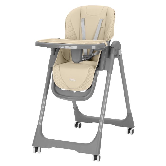 Дитячий Стілець для годування TILLY Junior (T-671 Beige) складний