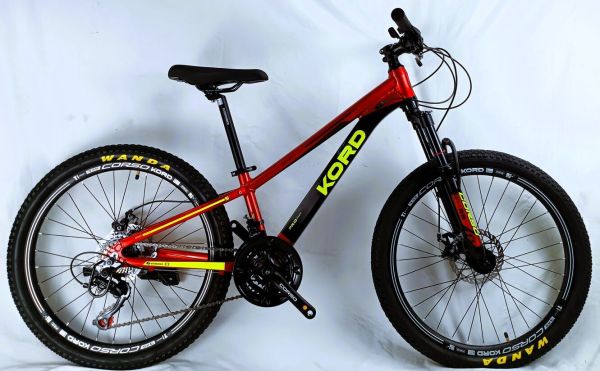 Велоcипед Спортивний Corso «Kord» 24 дюймів (KD-74012) рама алюмінієва 11’’