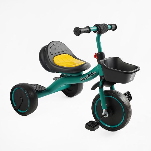 Дитячий триколісний Велосипед "Best Trike" (BS-47603) світло, кошик, укр. озвучка