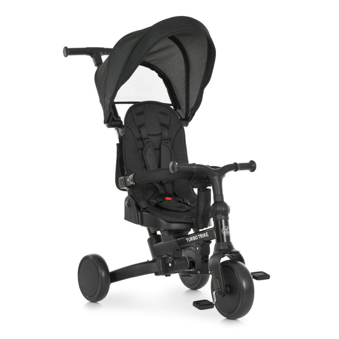 Дитячий триколісний Велосипед TURBOTRIKE (MT 1036 black) складане кермо