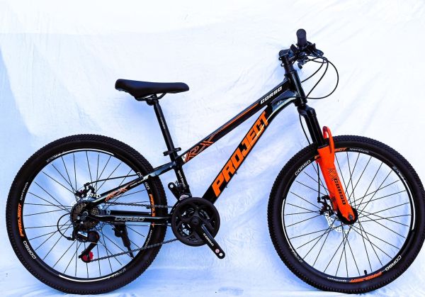 Велосипед Спортивний Corso 24 дюймів «Project» (PJ-24115) рама алюмінієва 11’’, обладнання SunRun 21 швидкість, зібран на 75%