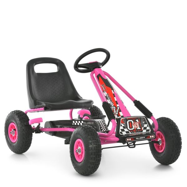 Карт педальний Bambi (M 0645(2)-8) з надувними колесами