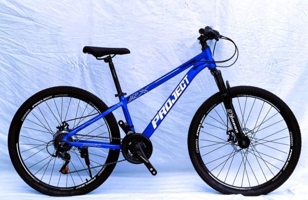 Велосипед Спортивний Corso 26 дюймів «Project» (RJ-26720) рама алюмінієва 13’’, обладнання SunRun 21 швидкість, зібран на 75%