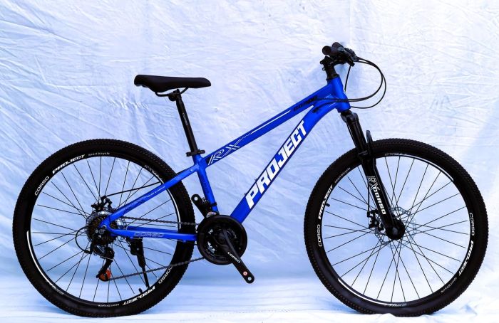 Велосипед Спортивний Corso 26 дюймів «Project» (RJ-26720) рама алюмінієва 13’’, обладнання SunRun 21 швидкість, зібран на 75%