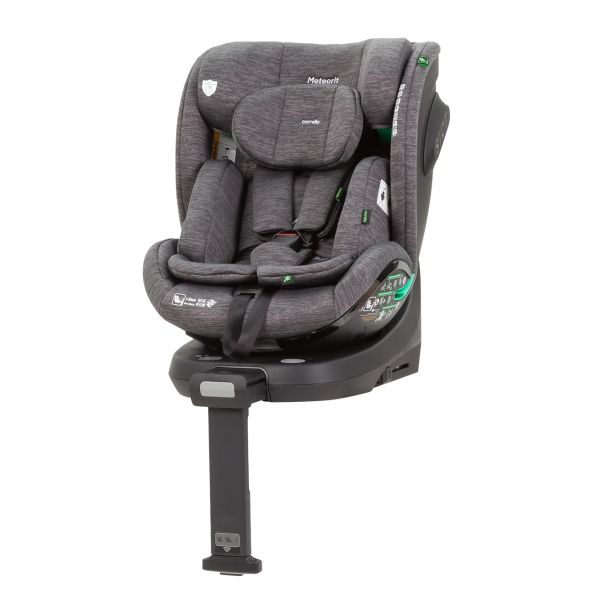Дитяче Автокрісло CARRELLO Meteorit (CRL-16001 Marble Grey) i-Size 40-150см ISOFIX, поворот, опор.стійка