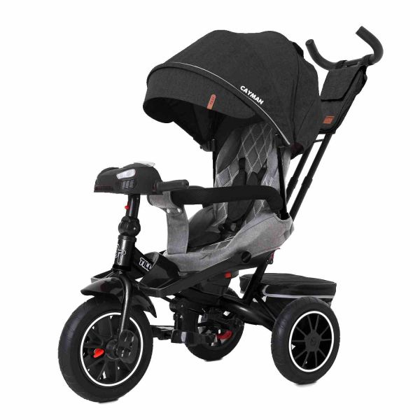 Триколісний велосипед TILLY CAYMAN (T-381/7 Темно-сірий)