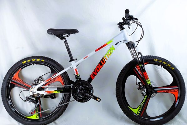 Дитячий Спортивний Велоcипед Corso «Evolution» 24 дюймів (EV-24416) рама алюмінієва 11"