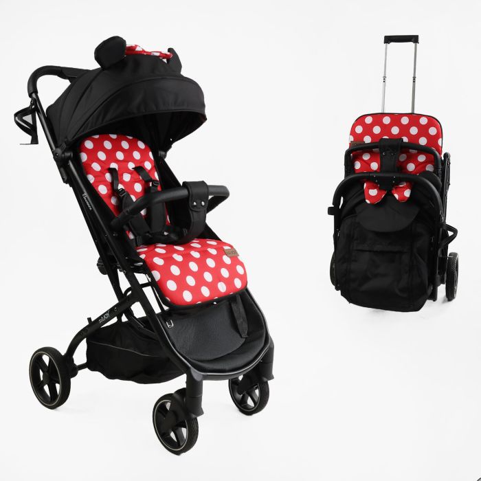 Коляска прогулянкова дитяча JOY "Elegans" (A-12295) чорна