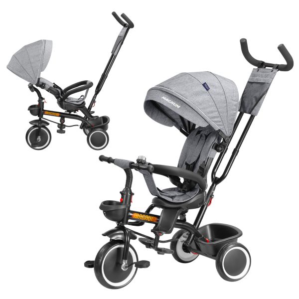 Дитячий триколісний Велосипед TILLY MAGNUM (T-3814 GREY)