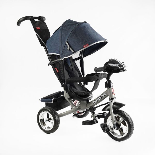 Дитячий триколісний Велосипед Best Trike (60-714) музика, USB, Bluetooth