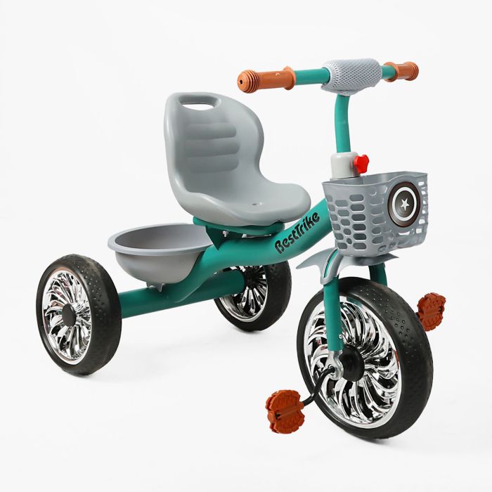 Дитячий триколісний Велосипед "Best Trike" (BS-40250 / BS-402-50) колеса EVA, сталева рама, кошик