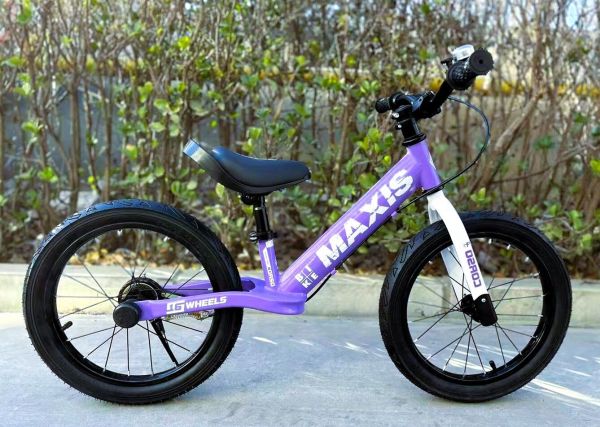 Дитячий Велобіг "CORSO MAXIS" 16 дюймів (MX-30694) сталева рама, ручне заднє гальмо, підніжка, дзвінок