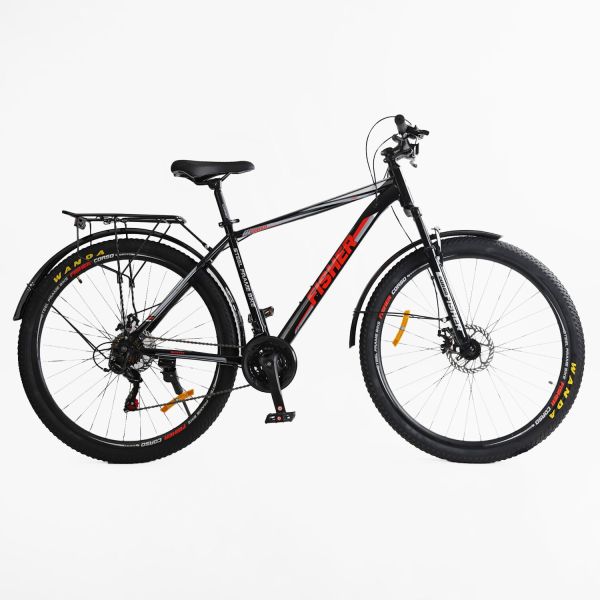 Велосипед Спортивний Corso «Fisher» 29 дюймів  (FS-41473) рама сталева 19"