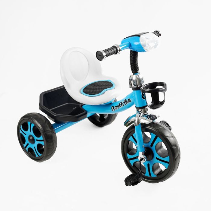 Дитячий триколісний Велосипед "Best Trike" (BS-24513) кошик, музика, світло