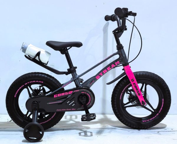 Дитячий двоколісний Велосипед 14 дюймів Corso "Stream" (SM-14154) магнієва рама