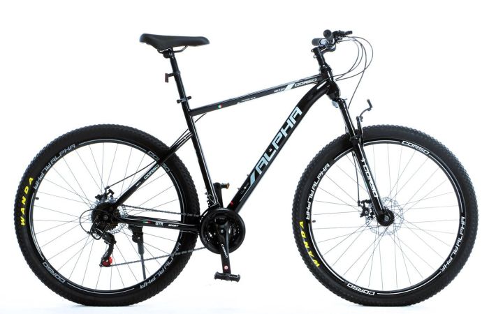 Велосипед Спортивний Corso 29 дюймів «ALPHA» (LF-29824) рама сталева 21’’, обладнання Shimano, 21 швидкість