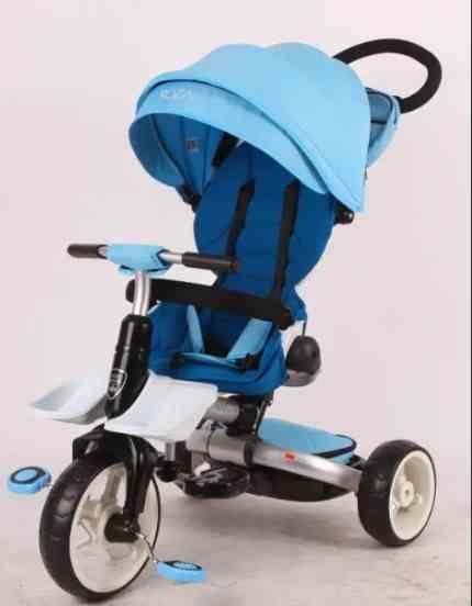 Дитячий триколісний велосипед  Crosser Rosa T600 блакитний