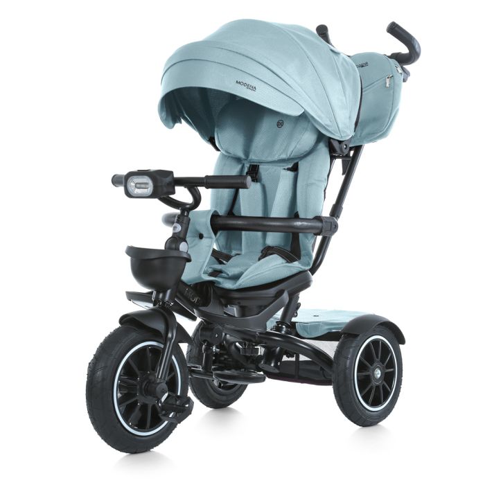 Дитячий триколісний Велосипед EL CAMINO MODENA (ME 1193 Cloud Blue) поворотне сидіння