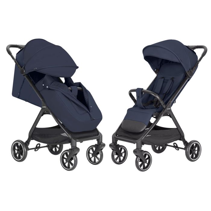 Дитяча коляска прогулянкова CARRELLO Forza (CRL-5535 Aero Blue) складана