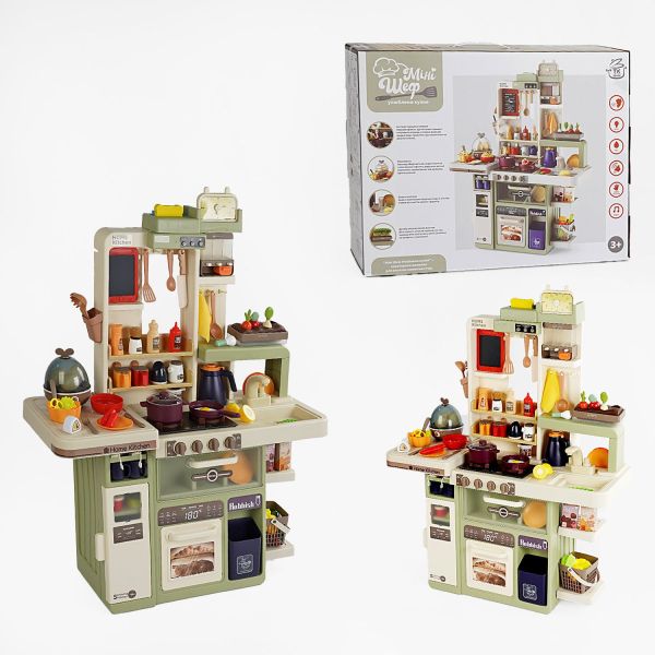 Дитяча Кухня TK Group (TK-10235) світло, звук, яйцеварка, парогенератор, помпова подача води, муляжі їжі