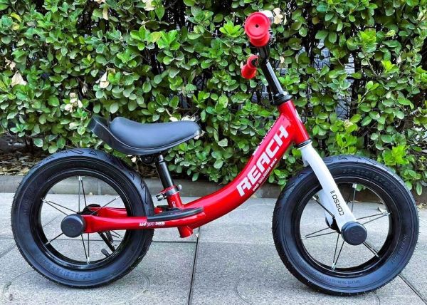 Дитячий Велобіг "CORSO Reach" 12 дюймів (RC-4609-50) підніжка, підставка для ніг, дзвінок