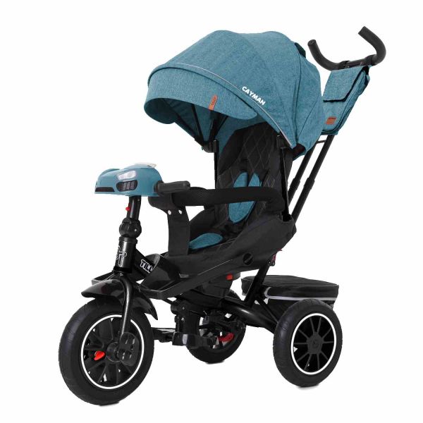 Трьохколісний велосипед TILLY CAYMAN (T-381/7 Бірюзовий льон)