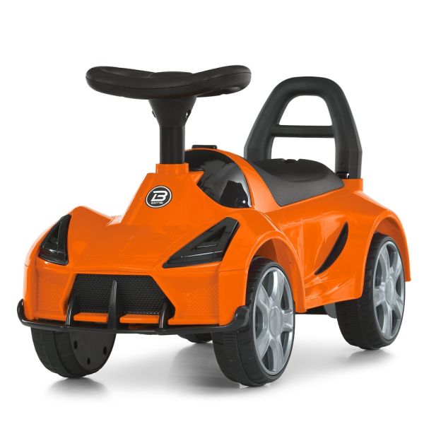 Дитяча каталка-толокар Bambi (M 6299-7) помаранчевий, музика, світло
