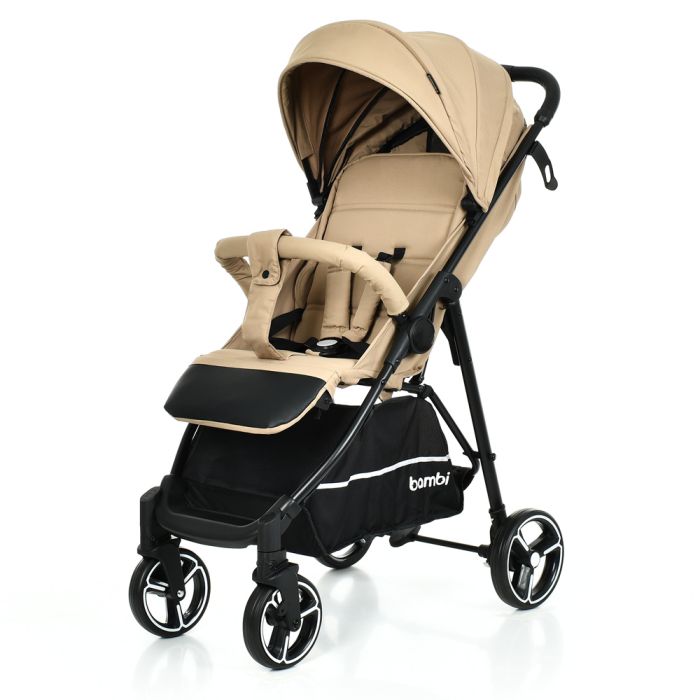 Коляска дитяча прогулянкова BAMBI (M 4249-2 Beige Matt) бежевий