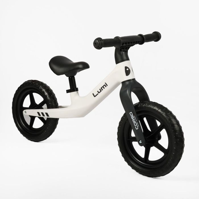 Дитячий Велобіг Corso Lumi 12" (LR-98045) білий