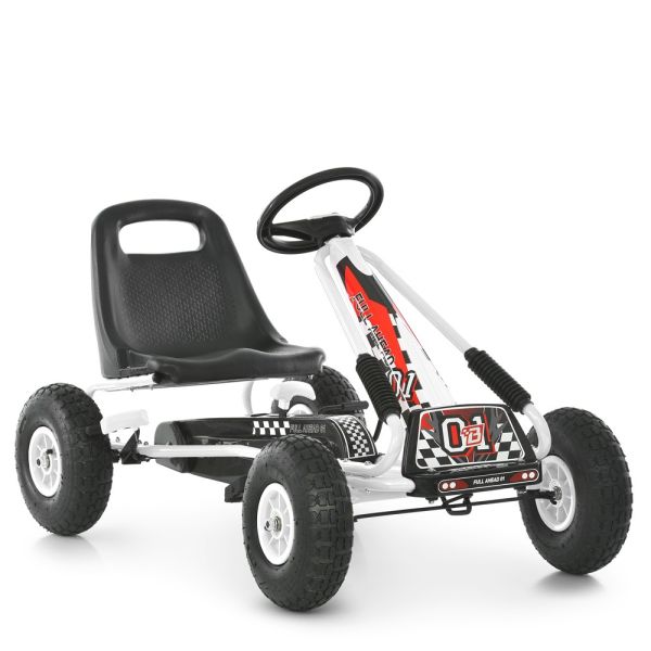 Карт педальний Bambi (M 0645(2)-1) з надувними колесами