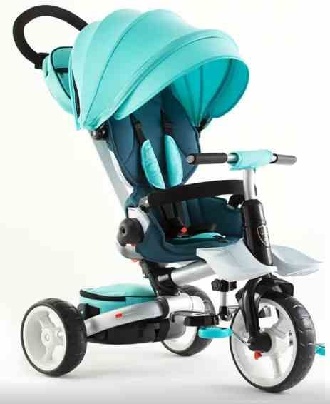Дитячий триколісний велосипед Crosser Rosa T600 м'ятний
