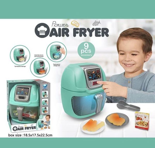 Дитяча Мультиварка 1017 (30/2) підсвітка, звук, 6 муляжів їжі, які змінюють колір, в коробці