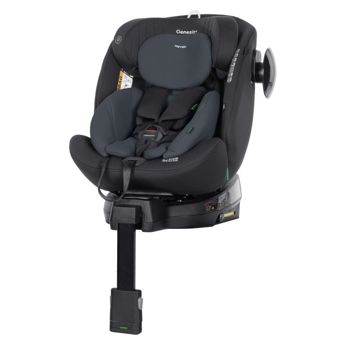 Дитяче Автокрісло CARRELLO Genesis+ (CRL-12807 Magnet Grey) i-Size 40-150см ISOFIX, поворот, опор.стійка