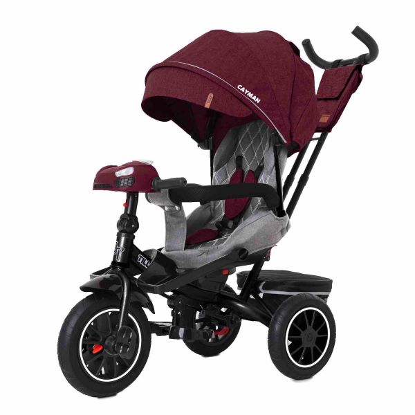 Трьохколісний велосипед TILLY CAYMAN (T-381/7 Червоний льон)