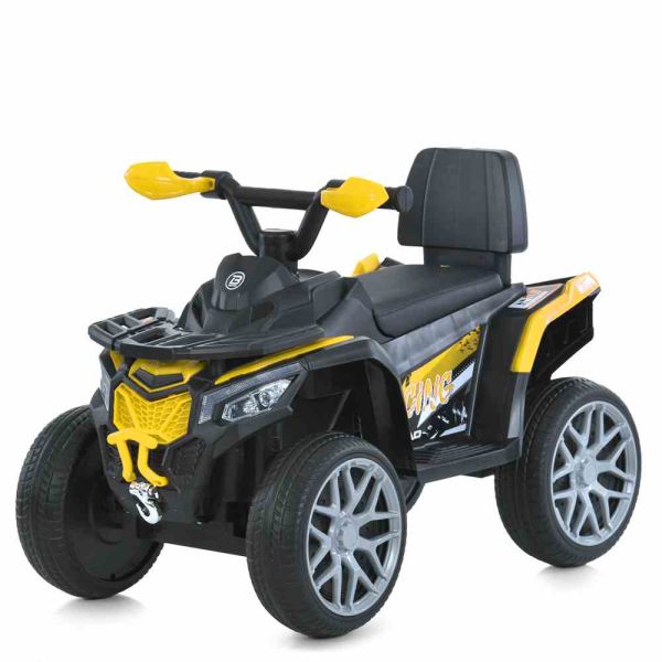 Дитяча каталка-толокар Квадроцикл Bambi Racer (M 6125EBLR-6) шкіра, музика, світло