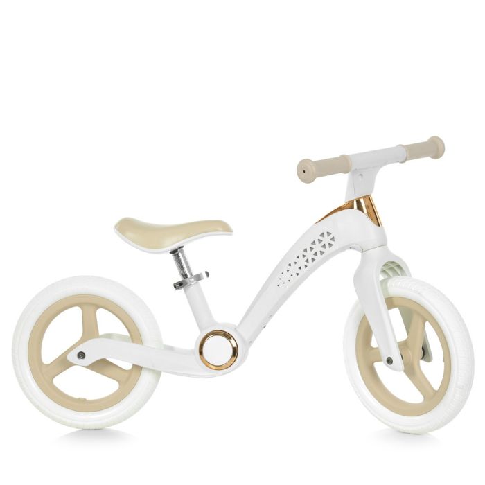 Дитячий біговел Prof1 Kids 12 д. (MBB 1057 White) нейлонова рама, світло