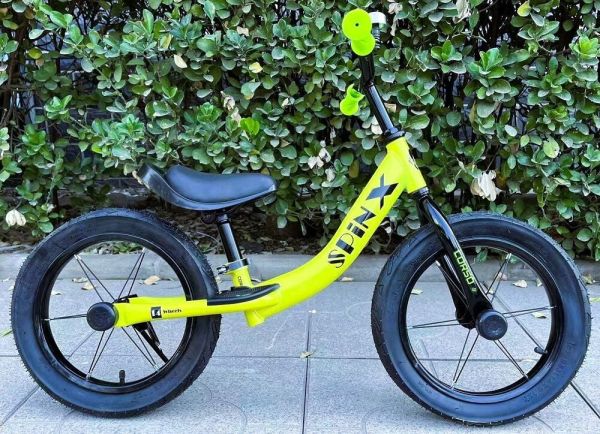 Дитячий Велобіг "CORSO Spin-X" 14 дюймів (PX-605-82) підніжка, підставка для ніг, дзвінок