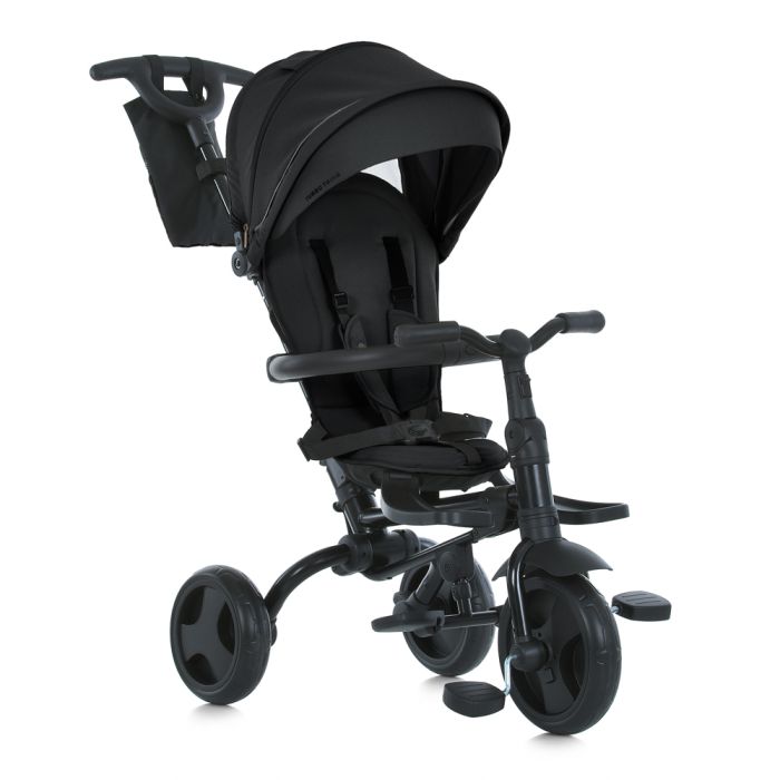 Дитячий триколісний Велосипед TURBOTRIKE (MT 1055 Black) складний, поворотний