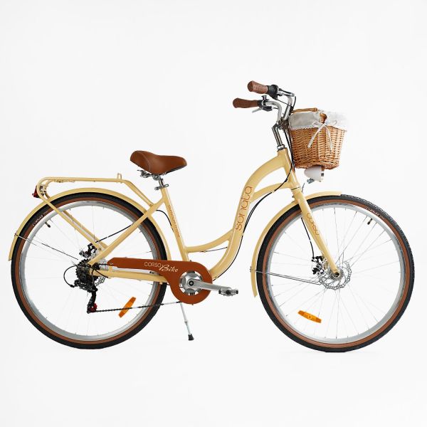 Велосипед міський Corso "Sonata" (SN-28410) + КОШИК