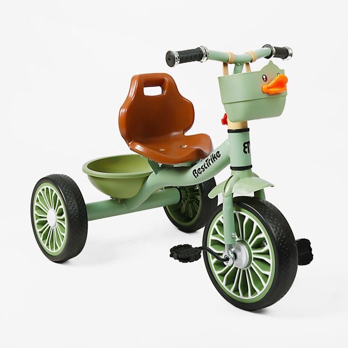 Дитячий триколісний велосипед Best Trike (BS-76752/BS-767-52) колеса EVA, сталева рама, кошик