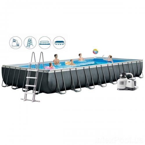 Басейн каркасний Intex (26374) розмір 975*488*132см