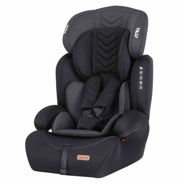 Дитяче автокрісло TILLY Consul (T-531/3 Dark Grey) група 1/2/3 /2/