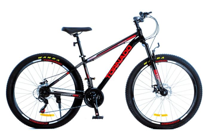 Велосипед Спортивний Corso 27.5 дюймів «TORNADO» (TR-27016) рама сталева 15.5’’, перемикачі Shimano, 21 швидкість