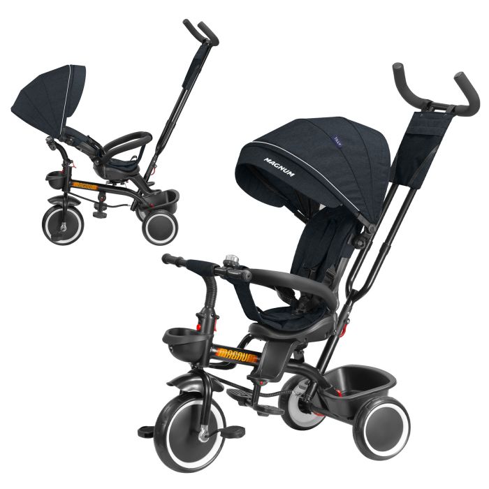 Дитячий триколісний Велосипед TILLY MAGNUM (T-3814 BLACK)